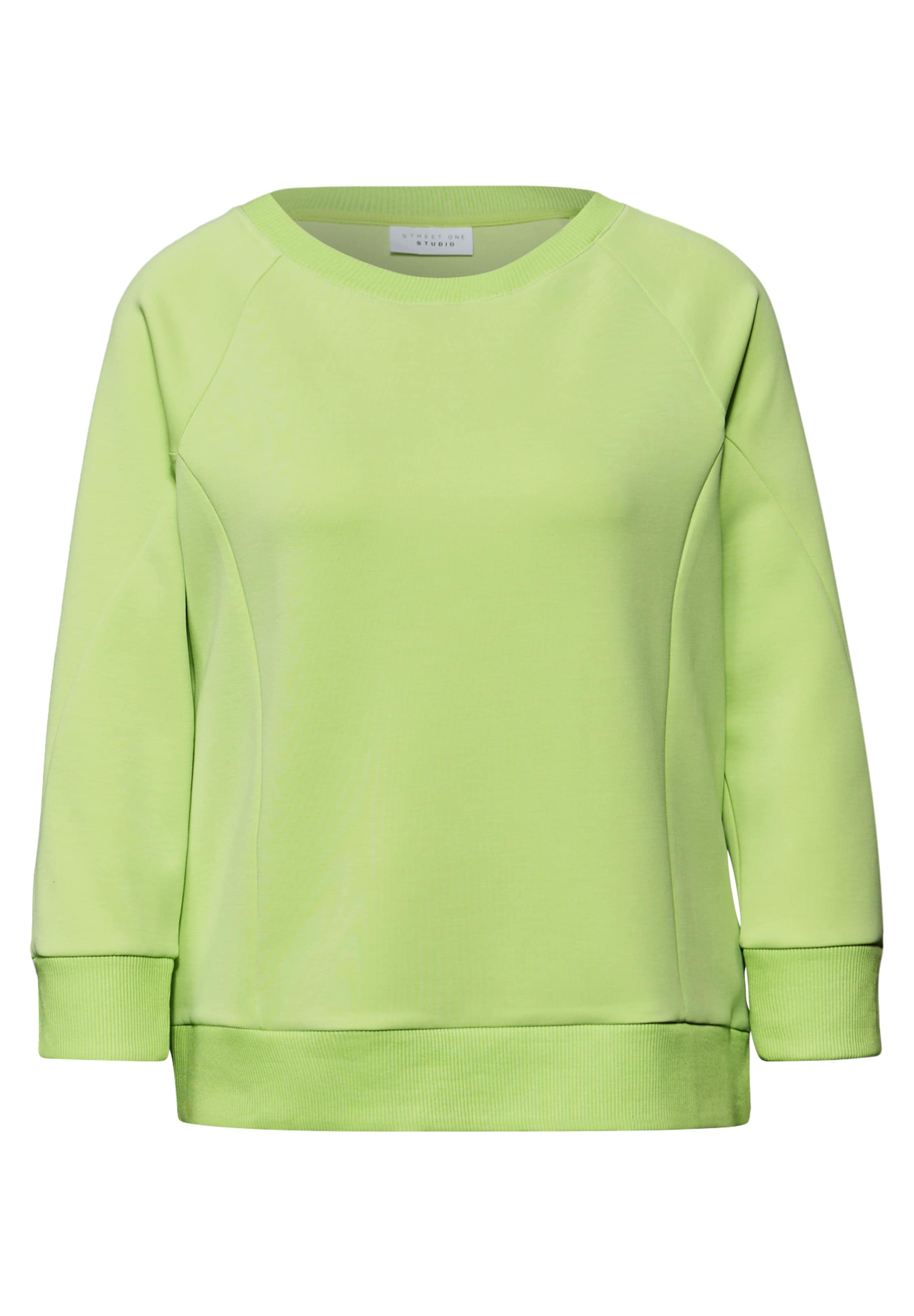 Street One Studio Sweatshirt in Green: front