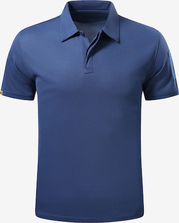 YOUTHUP Performance Shirt 'Gradschnitt' in Blue: front