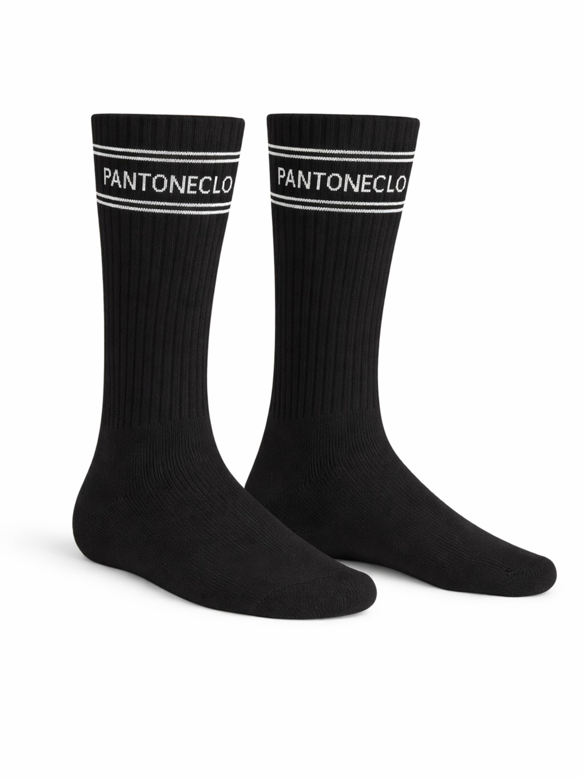 Chaussettes 'Pantoneclo Men’s Socks' PANTONECLO en noir : devant