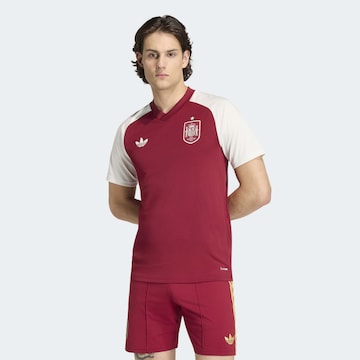 Maglia funzionale 'Spain 26 Away Pre Match' di ADIDAS PERFORMANCE in rosso: frontale