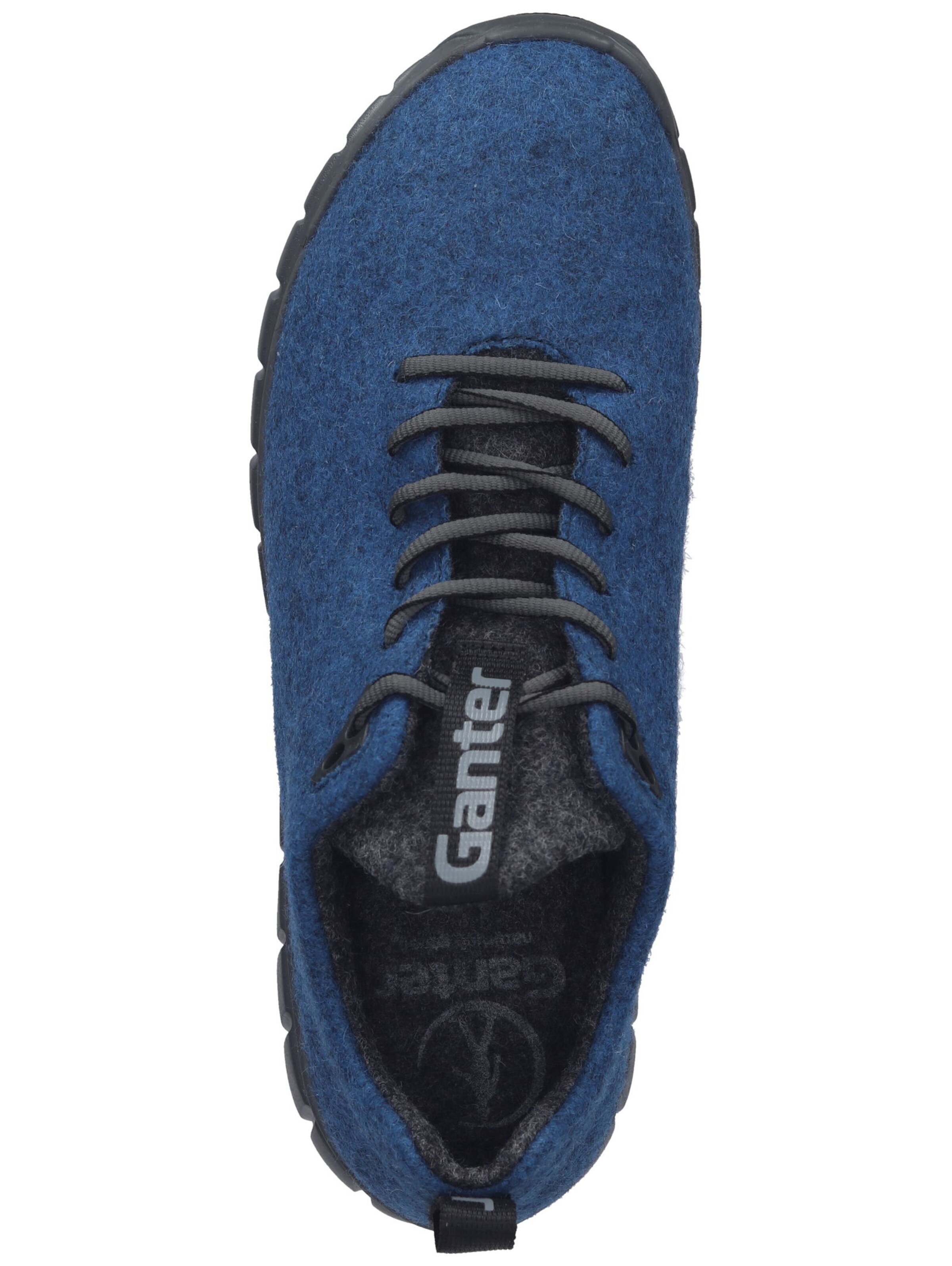 Baskets basses Ganter en bleu