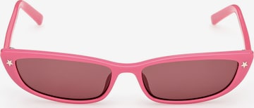 Lunettes de soleil GUESS en rose : devant