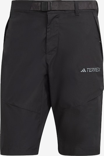 ADIDAS TERREX Outdoor Pants 'Xploric' in Light grey / Black, Item view