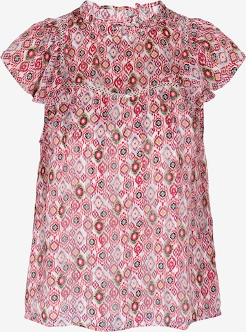 IZIA - Blusa 'Ethno' en rosa: frente