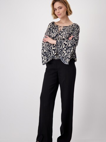 monari - Blusa en negro