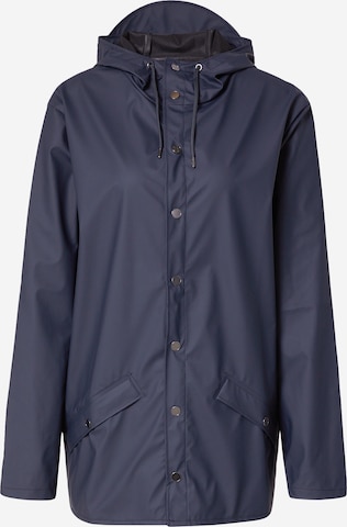 RAINS Performance Jacket in Blue: front