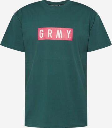 Grimey - Camiseta 'LES MEMORIES' en verde: frente