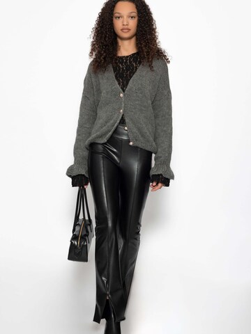 SASSYCLASSY Knit Cardigan in Grey