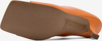 Bianco Mules 'BELLA' in Orange