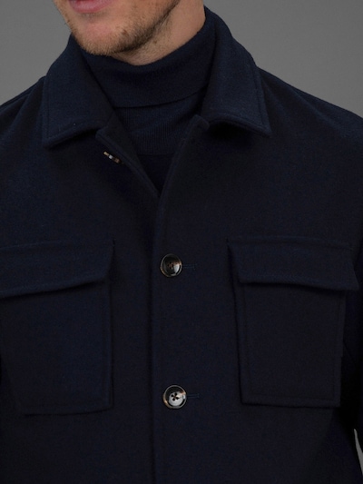 Laurent Vergne Tussenjas 'Blois - Jacket 4-pocket' in S in de kleur Blauw, Productweergave