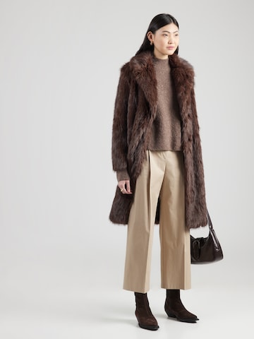 Regular Pantalon 'Tulotta' BOSS en beige