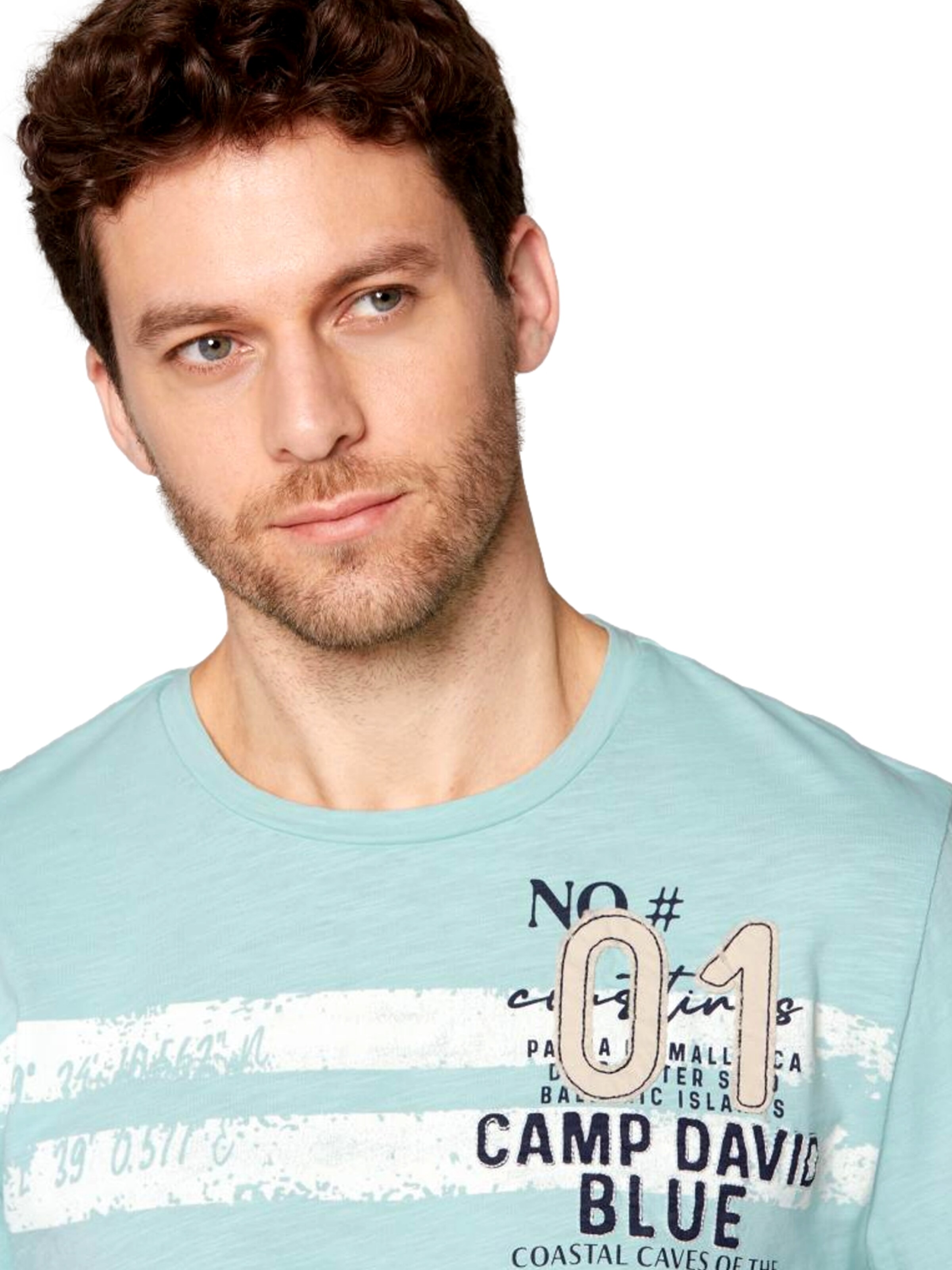 CAMP DAVID Póló - kék