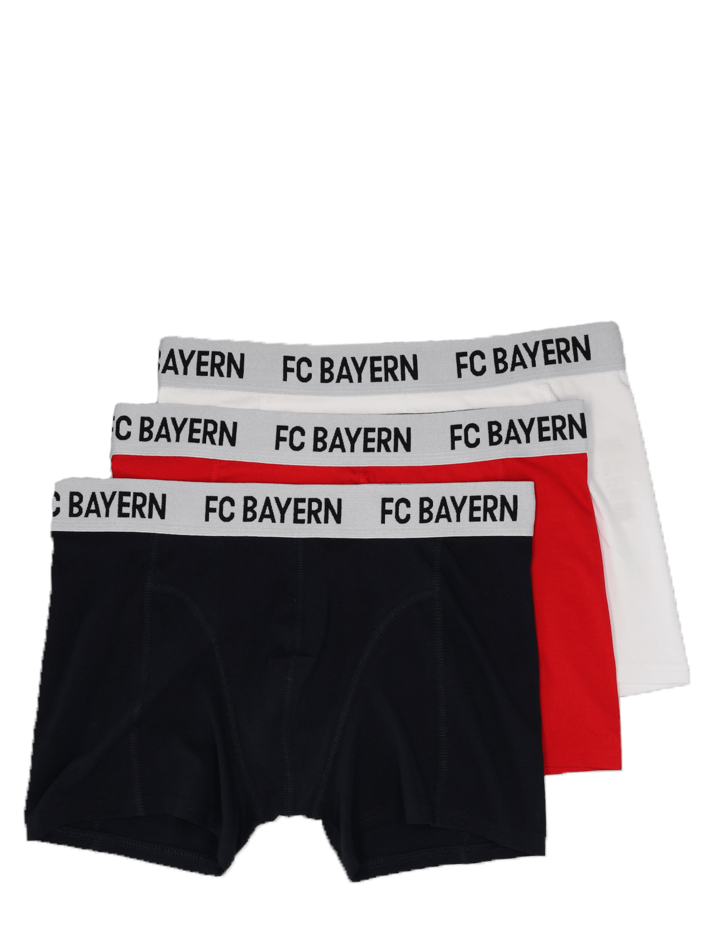 FC BAYERN MÜNCHEN Boxershorts 'Essential' in Rot