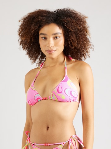 Boux Avenue Kolmio Bikinitoppi 'CALI' värissä vaaleanpunainen: edessä