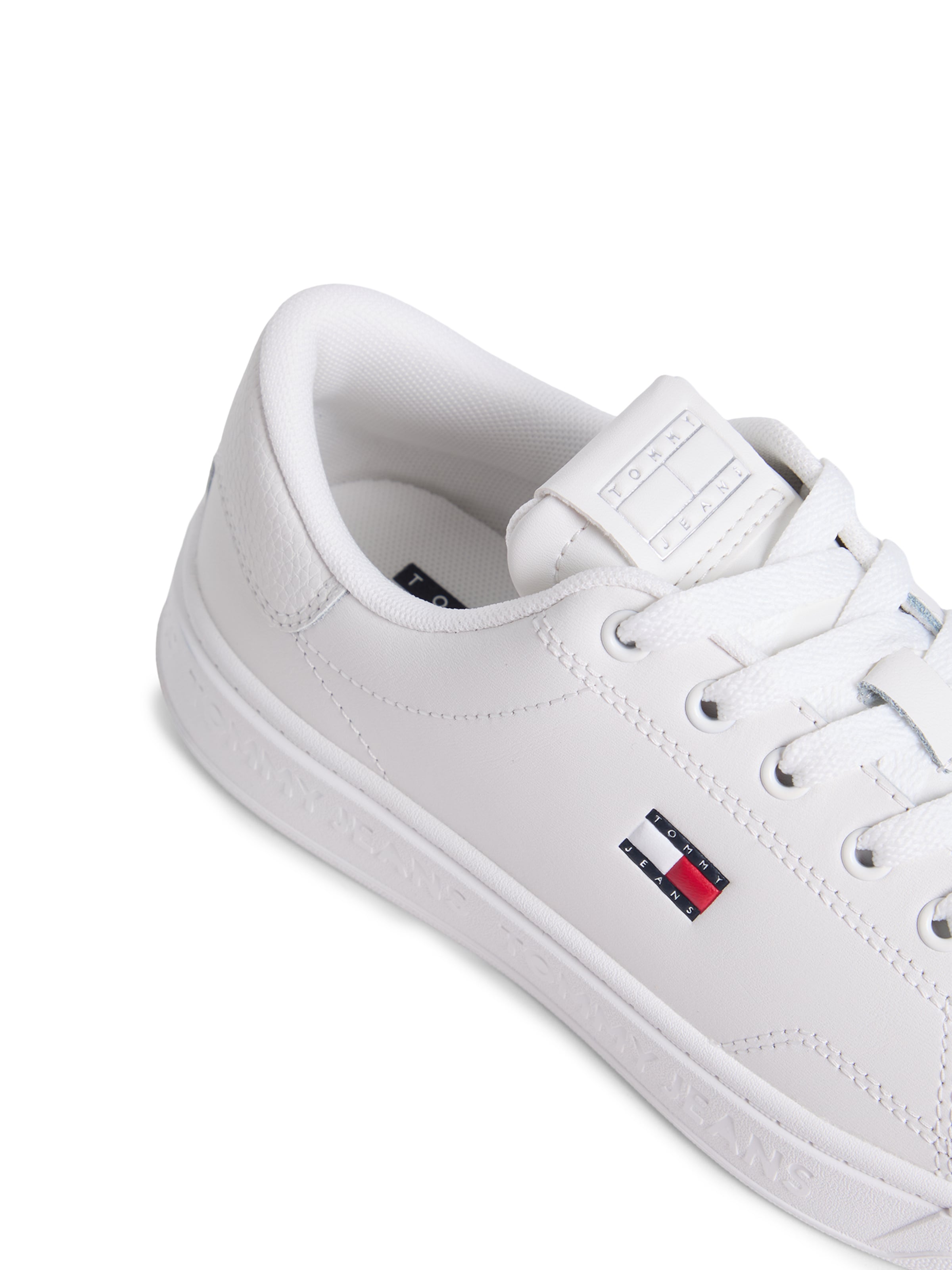 Tommy Jeans Sneakers laag in Wit