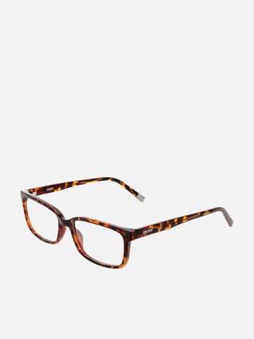 DKNY Sunglasses in Brown: front