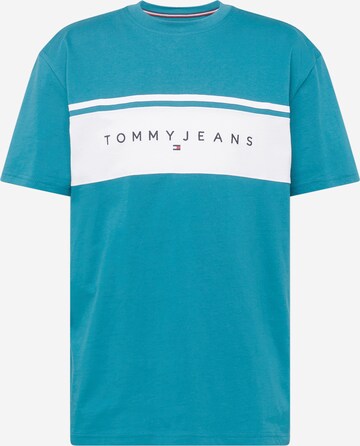 mėlyna Tommy Jeans Marškinėliai: priekis