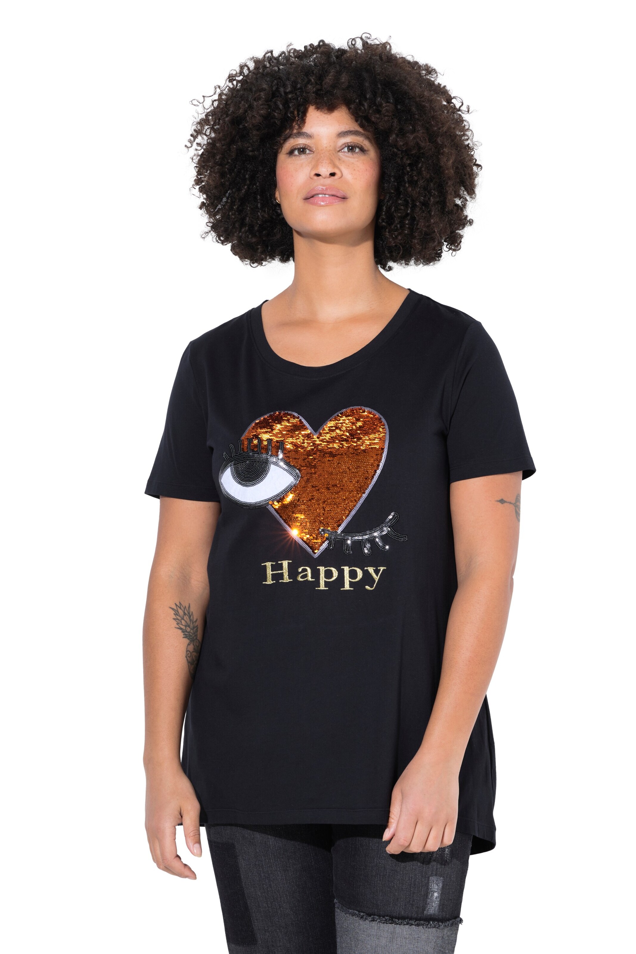 Angel of Style Shirt in Zwart: voorkant