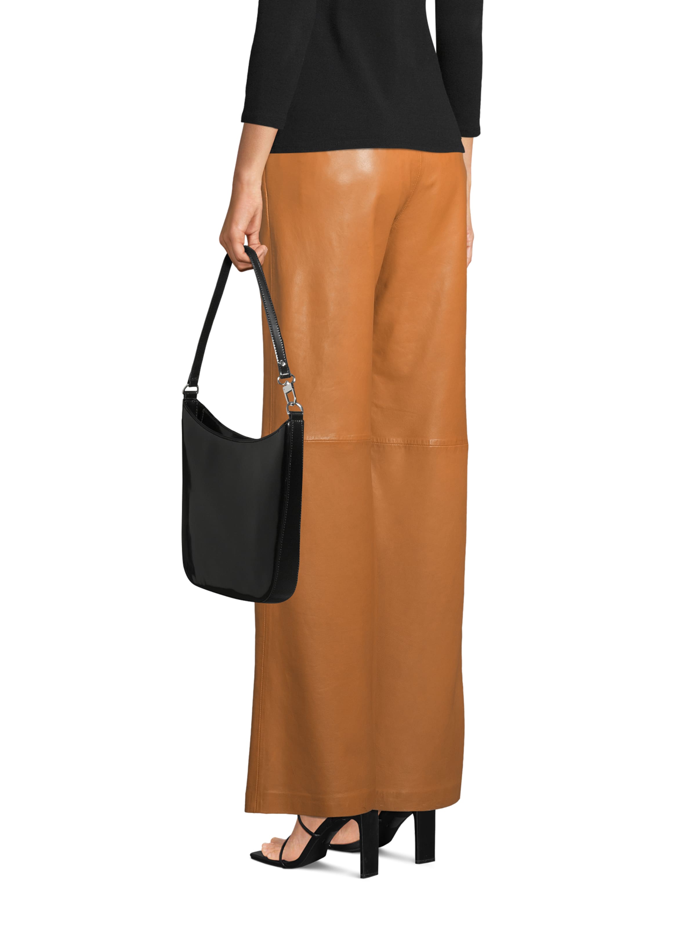 Borsa a spalla 'SULI' di By Far in nero