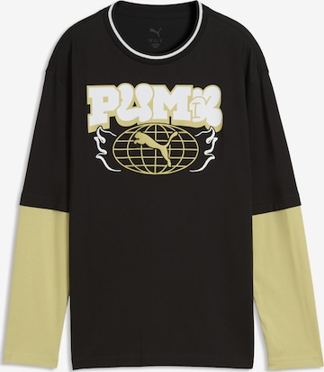 T-Shirt fonctionnel PUMA en noir : devant