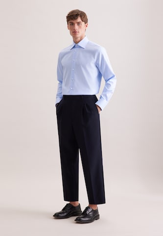 Coupe regular Chemise business 'Classic Essentials' SEIDENSTICKER en bleu