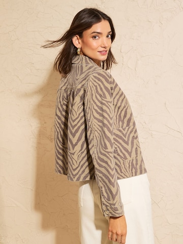 love & rosesPrijelazna jakna - smeđa boja