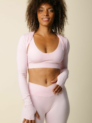 T-shirt ' Cartel x Align ' Copenhagen Cartel en rose : devant