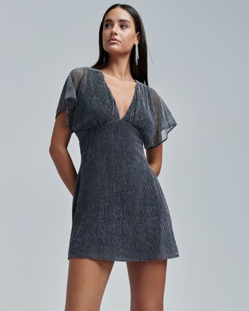 BWLDR Cocktail dress 'Serla' in Silver: front