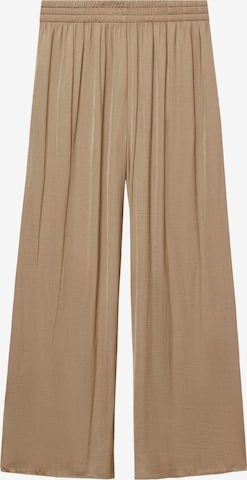 MANGO Trousers 'MOON' in Beige: front