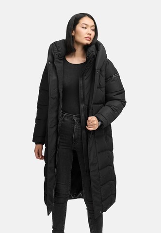 Manteau d’hiver 'Engelsfeder XIV' NAVAHOO en noir