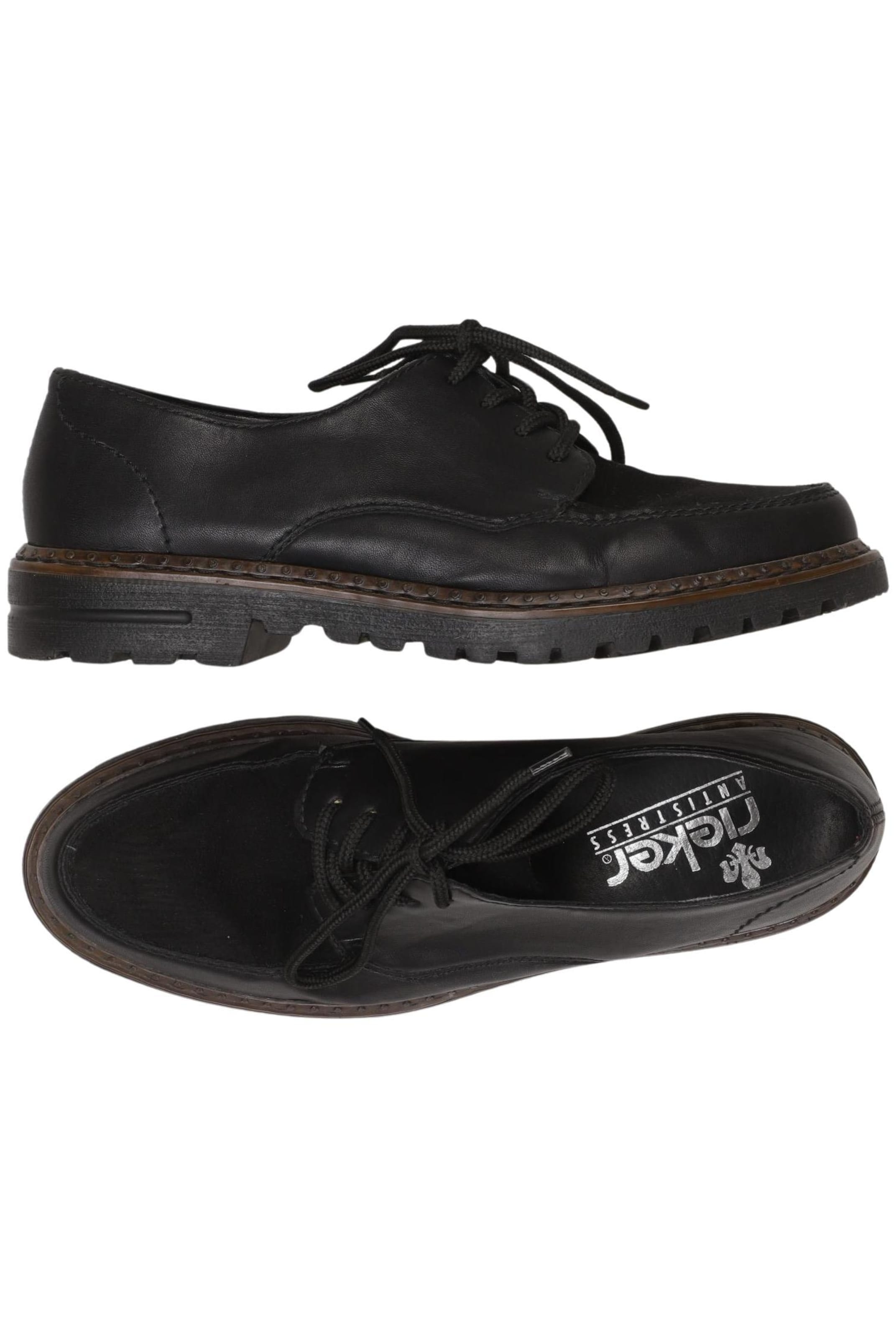 Rieker Halbschuh 39 in Schwarz: Vorderseite