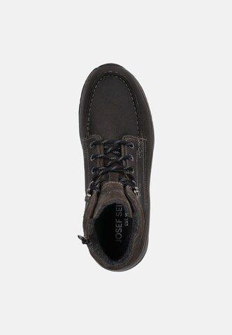 JOSEF SEIBEL Lace-up boots 'Leroy' in Brown