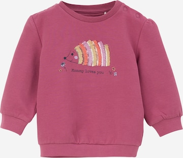 s.Oliver Sweatshirt in Roze: voorkant