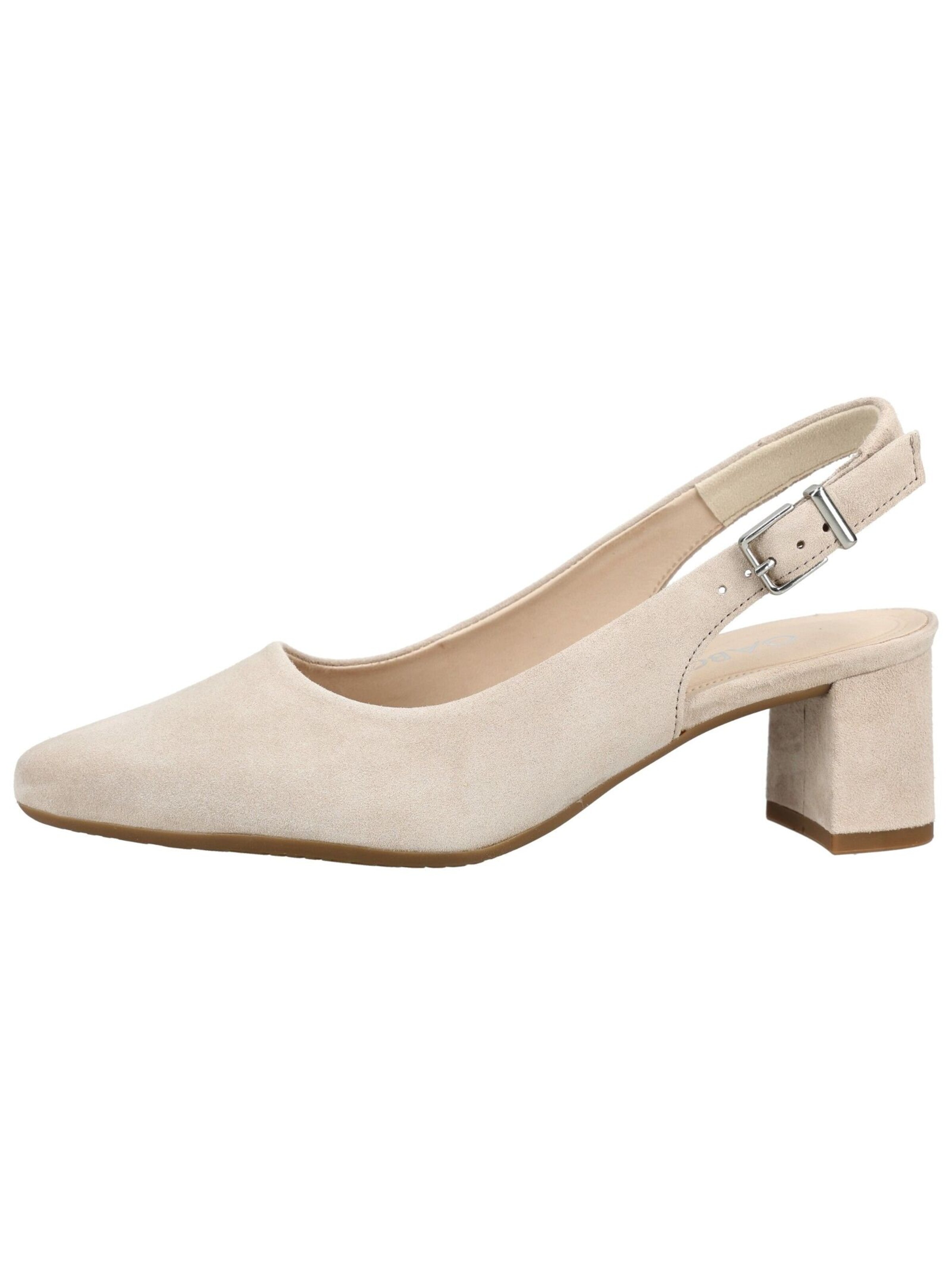 GABOR Slingback pumps in Beige