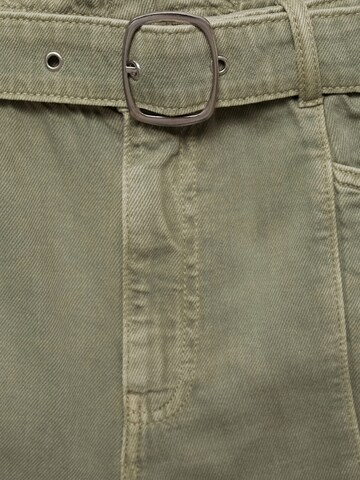 MANGO Regular Jeans 'Delia' i grön