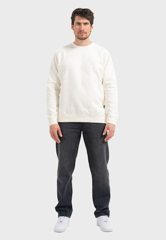 Oldskull Sweatshirt 'Plain Basic' in Weiß