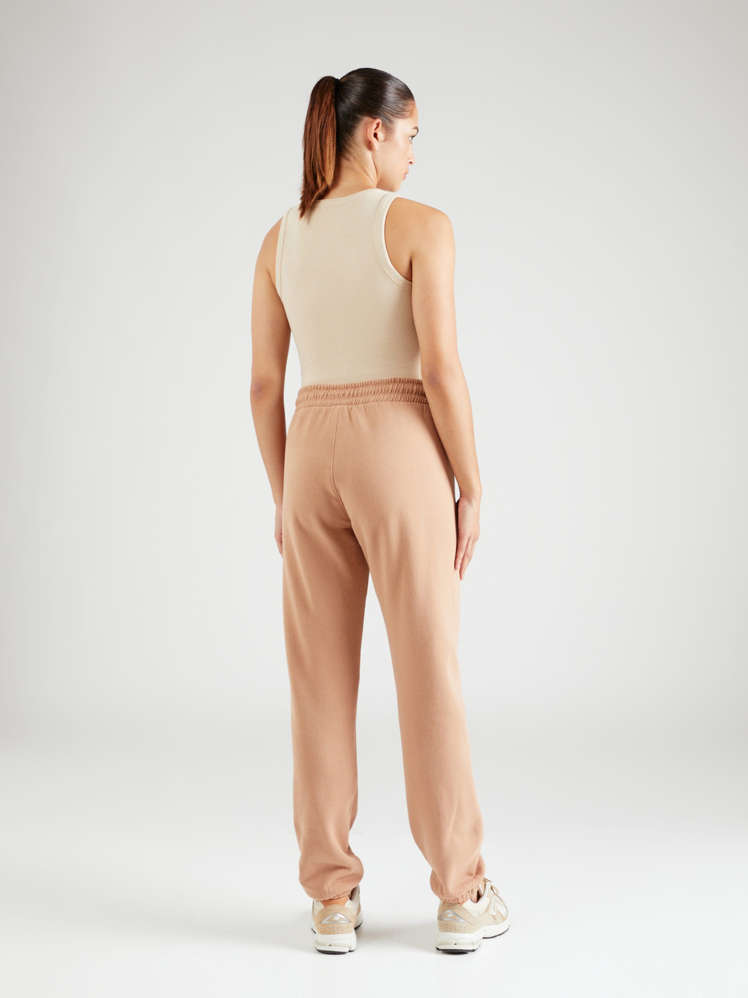 DKNY Performance Tapered Workout Pants in Light Brown ABOUT YOU