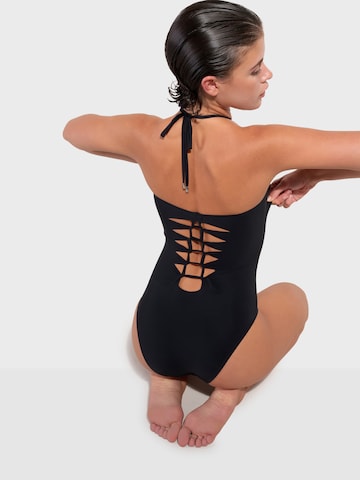 PAIN de SUCRE Bandeau Baddräkt 'LALIA' i svart