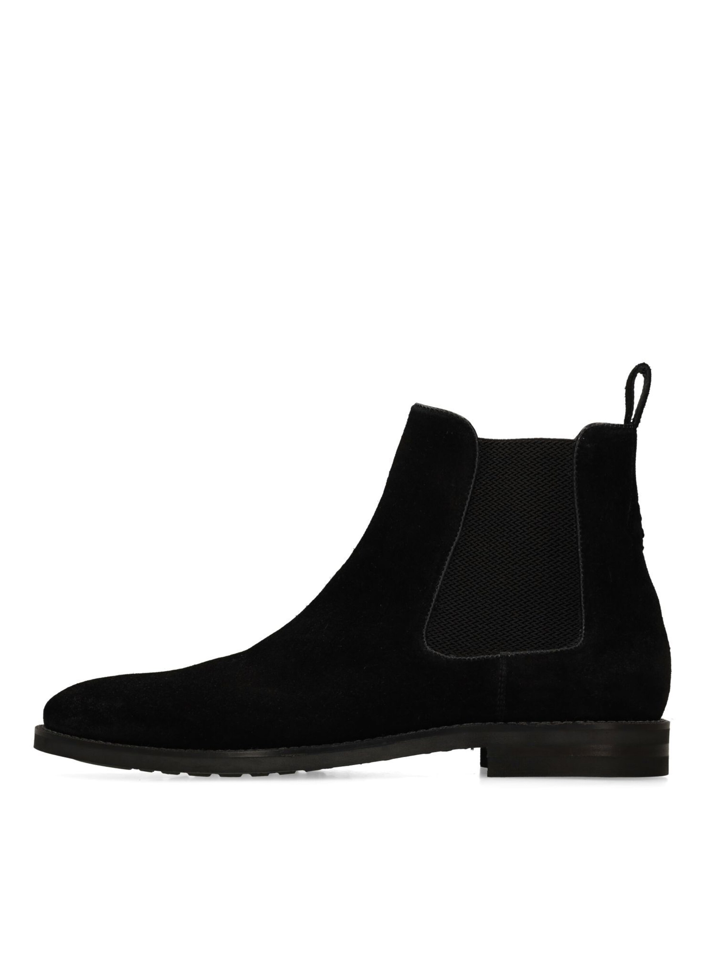 MANFIELD Chelsea boots in Zwart