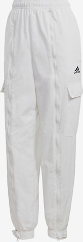 ADIDAS SPORTSWEAR - Loosefit Pantalón deportivo 'Dance Versatile ' en blanco: frente