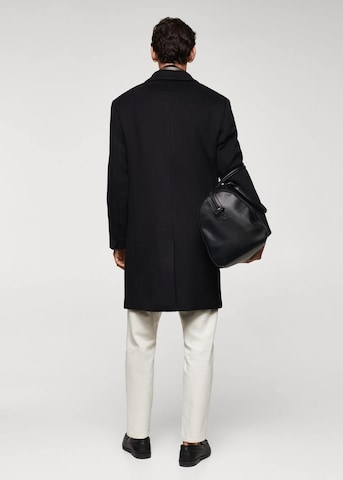 Manteau mi-saison 'night' MANGO MAN en noir