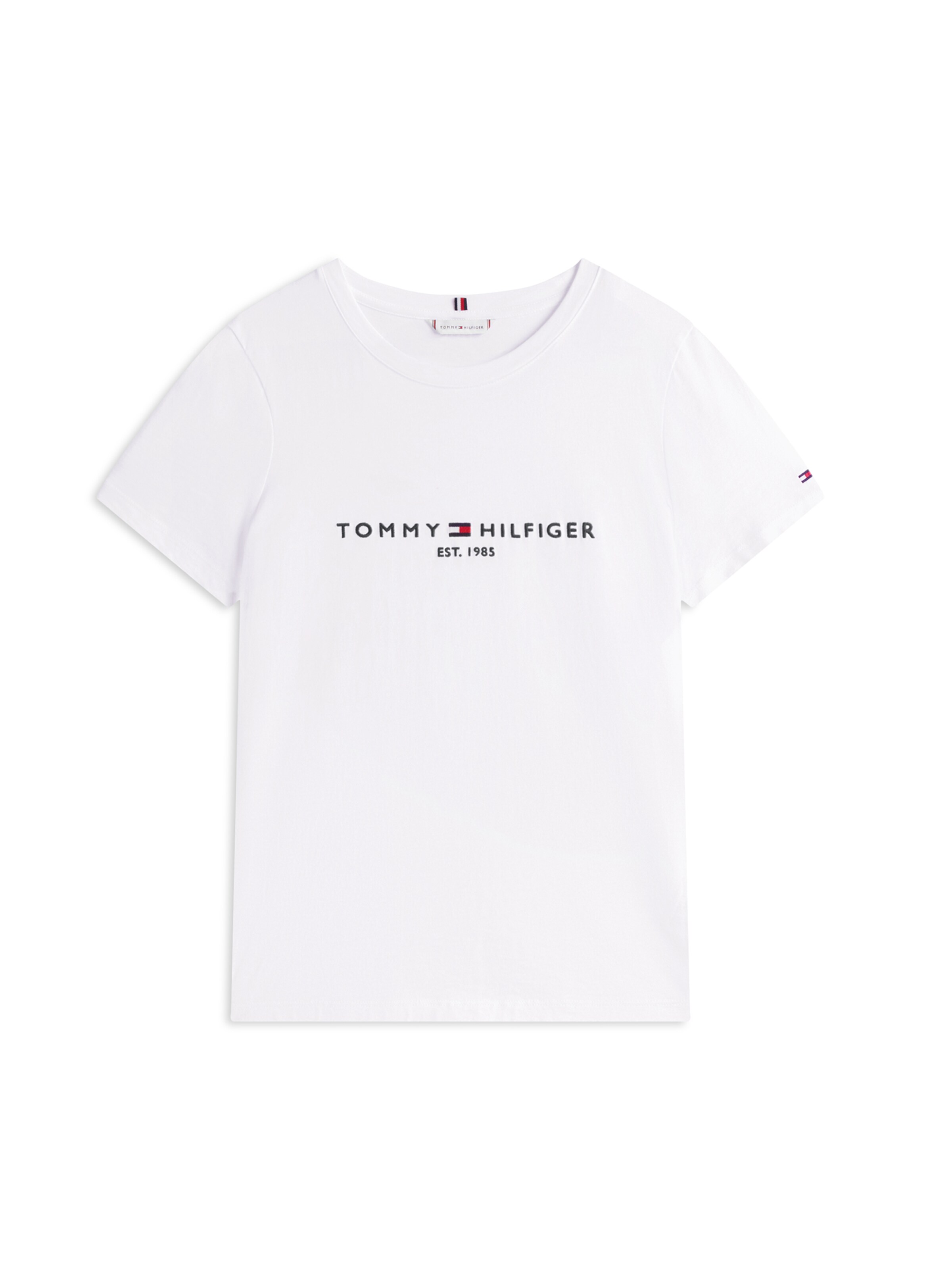 T-shirt TOMMY HILFIGER en blanc : devant