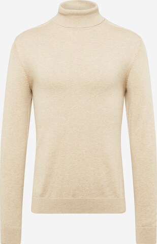 Pull-over 'Berg' SELECTED HOMME en beige : devant