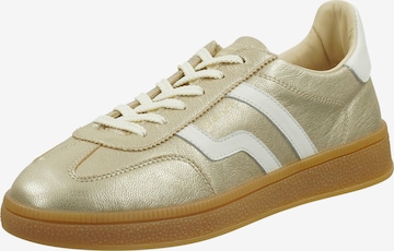 Sneaker bassa 'Cuzima' di GANT in oro: frontale