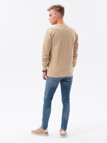Ombre Sweatshirt 'B1153' in Beige