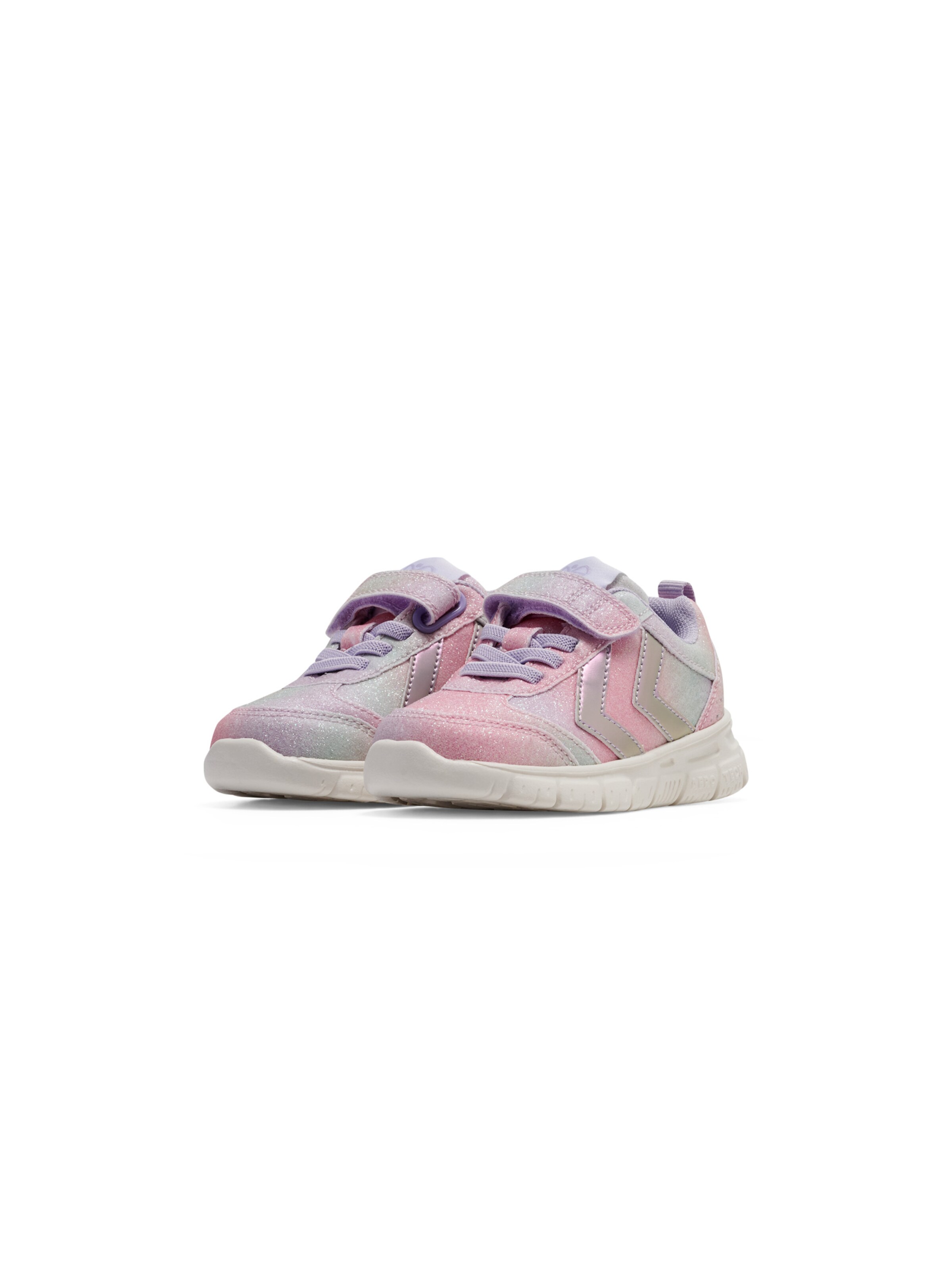 Hummel Sneakers 'Crosslite Glitter Infant' in Roze