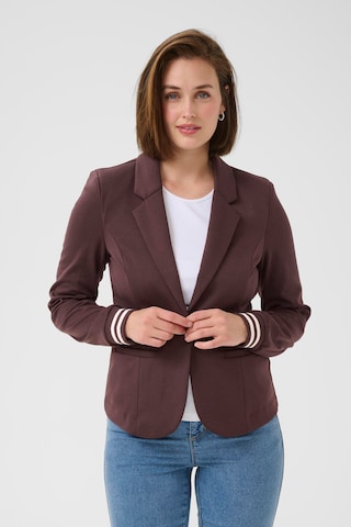 Kaffe Blazer 'Kinnie' in Brown: front