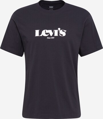 T-Shirt LEVI'S ® en noir : devant
