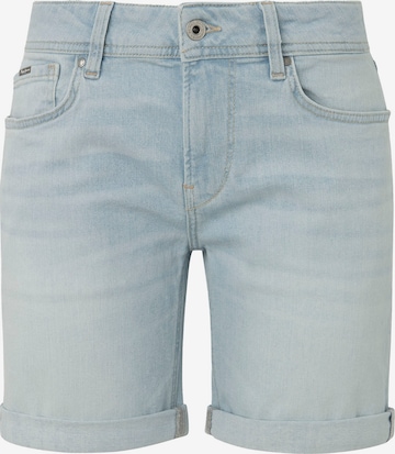 Pepe Jeans Slimfit Jeans in Blauw: voorkant