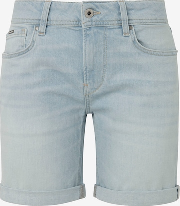 Pepe Jeans Slimfit Shorts in Blau: predná strana